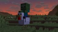 You need to find a chicken jockey to get the music disc (Image via Sportskeeda Gaming || Mojang Studios)
